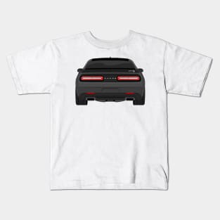 HELLCAT REAR DARK-GREY Kids T-Shirt